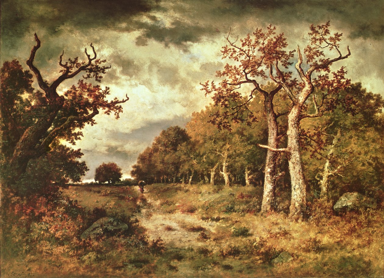 Az erdő széle, 1871 alkotó: Narcisse Virgile Diaz de la Peña