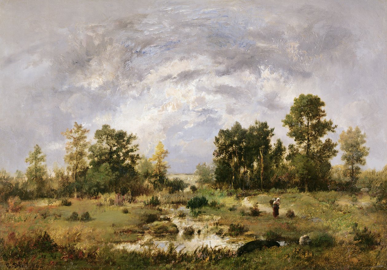 Erdős táj, 1870 alkotó: Narcisse Virgile Diaz de la Peña