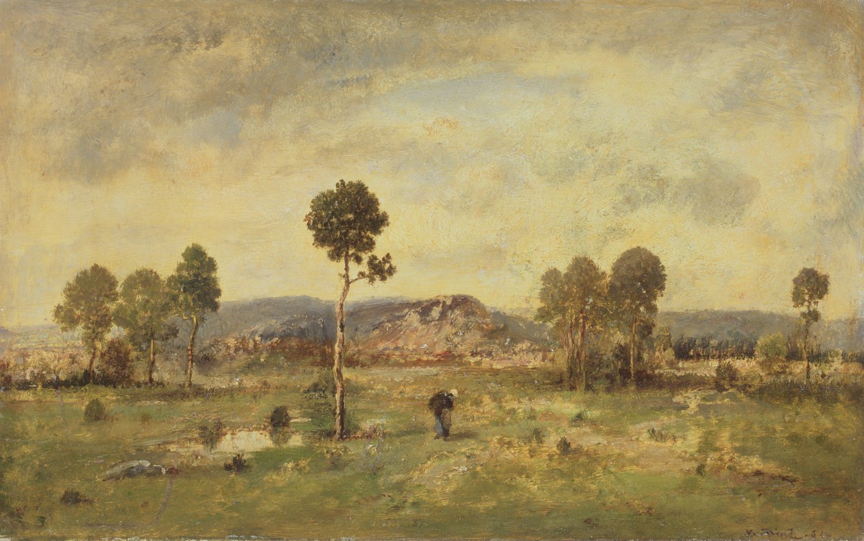 Táj fenyővel, 1864 alkotó: Narcisse Virgile Diaz de la Peña