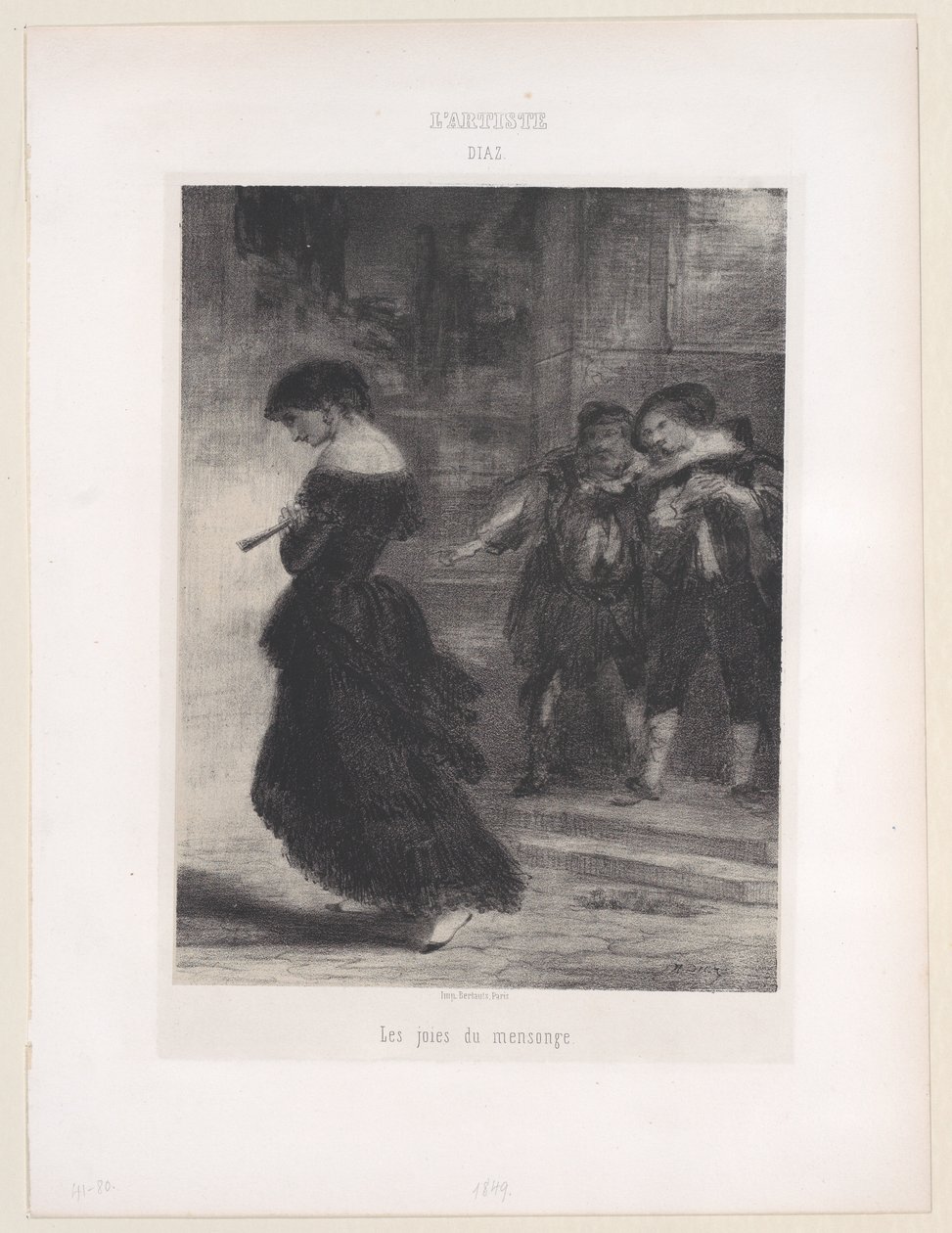 A hazugság örömei, 1830-76., 1830-76. alkotó: Narcisse Virgile Diaz de la Peña