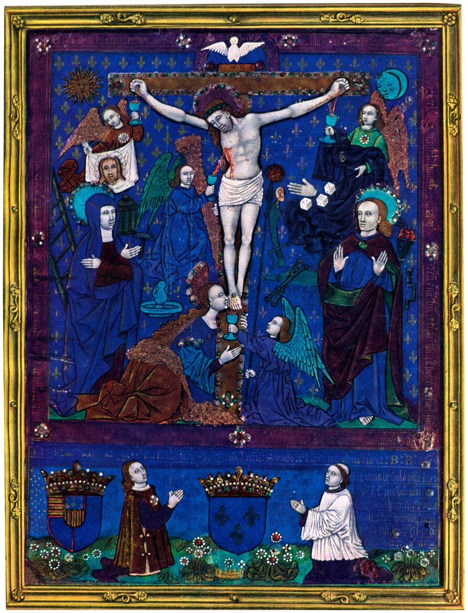 Plakk, zománcfesték rézre, 1503, 1931 alkotó: Nardon Penicaud