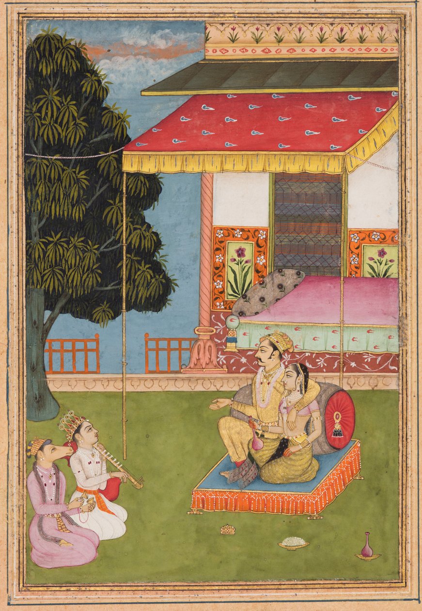 Shri Raga, egy Ragamalából (dallamok füzére) alkotó: Nasiruddin
