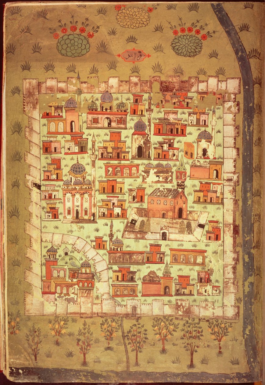 IUK T.5964 Diyarbakir nézete alkotó: Nasuh Al Silahi
