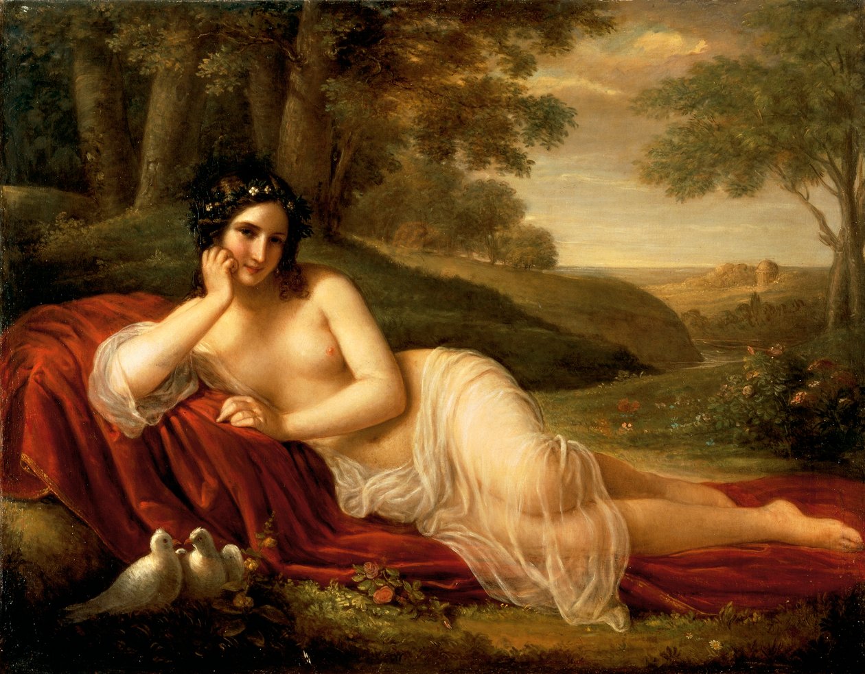 Vénusz lefekvés, Natale Schiavoni (1777-1858) alkotó: Natale Schiavoni