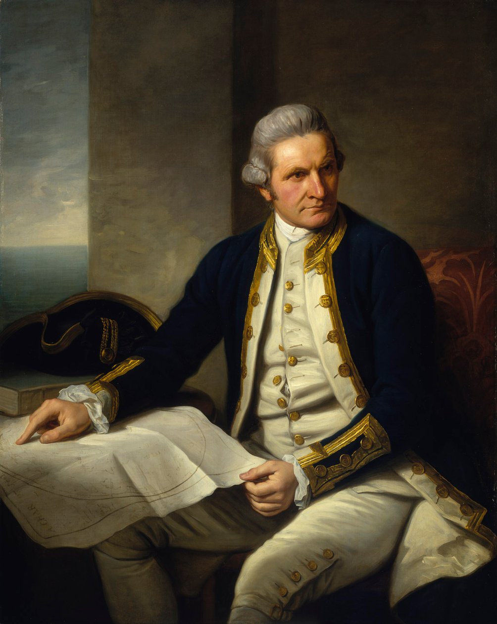 James Cook kapitány alkotó: Nathaniel Dance Holland