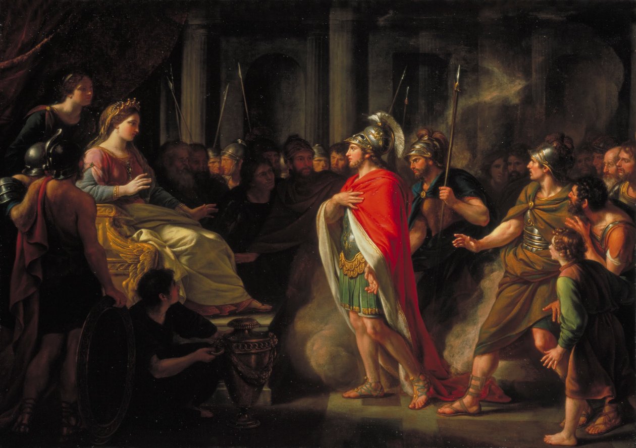 Dido és Aeneas találkozója alkotó: Nathaniel Dance Holland