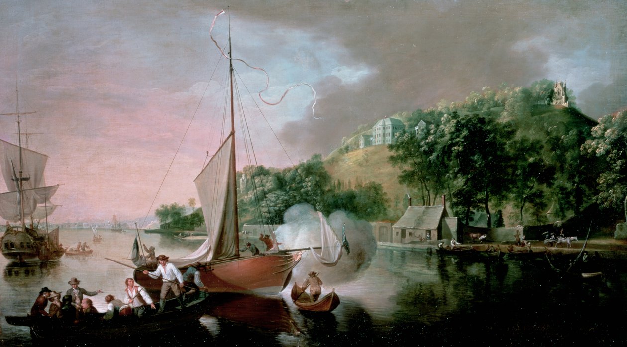 Tivoli, Cork közelében, 1780-as évek alkotó: Nathaniel Grogan