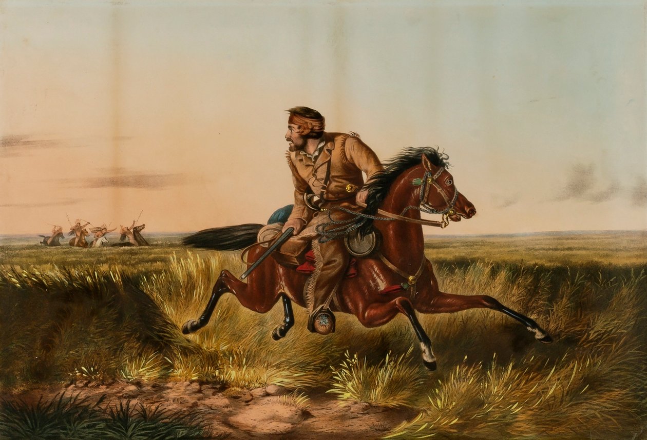 Prériavadász - egy kiiktatva alkotó: Nathaniel Currier