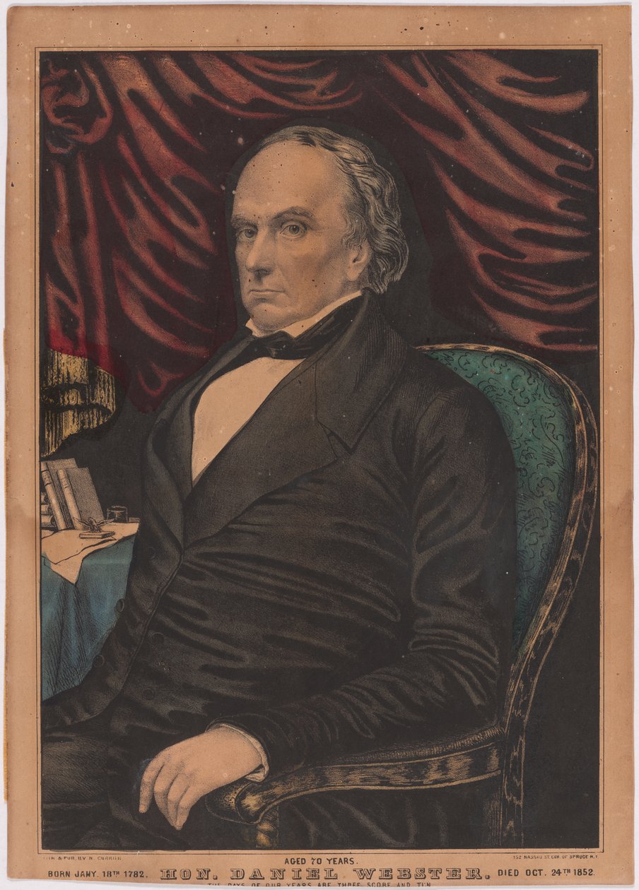 Daniel Webster alkotó: Nathaniel Currier