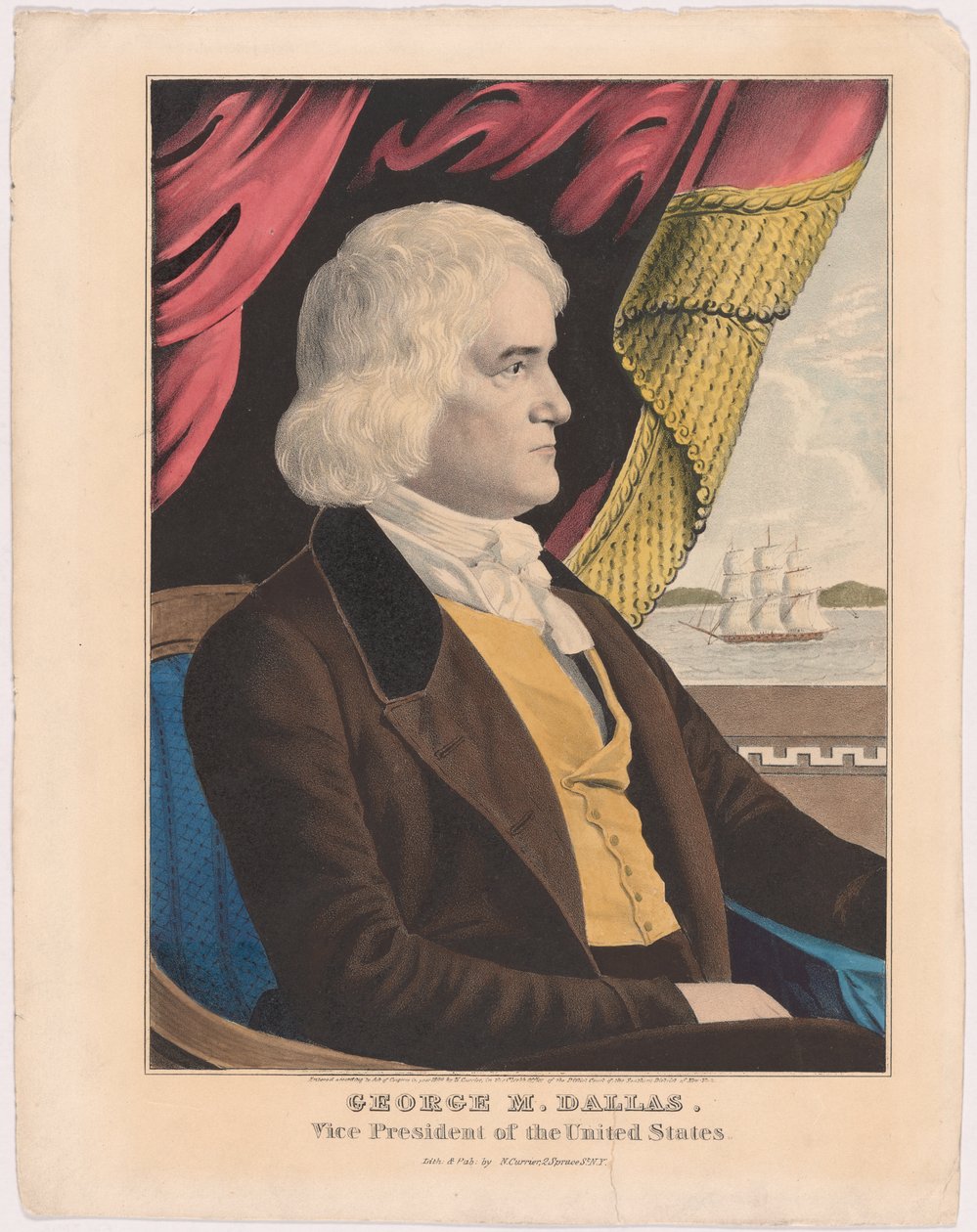George Mifflin Dallas alkotó: Nathaniel Currier