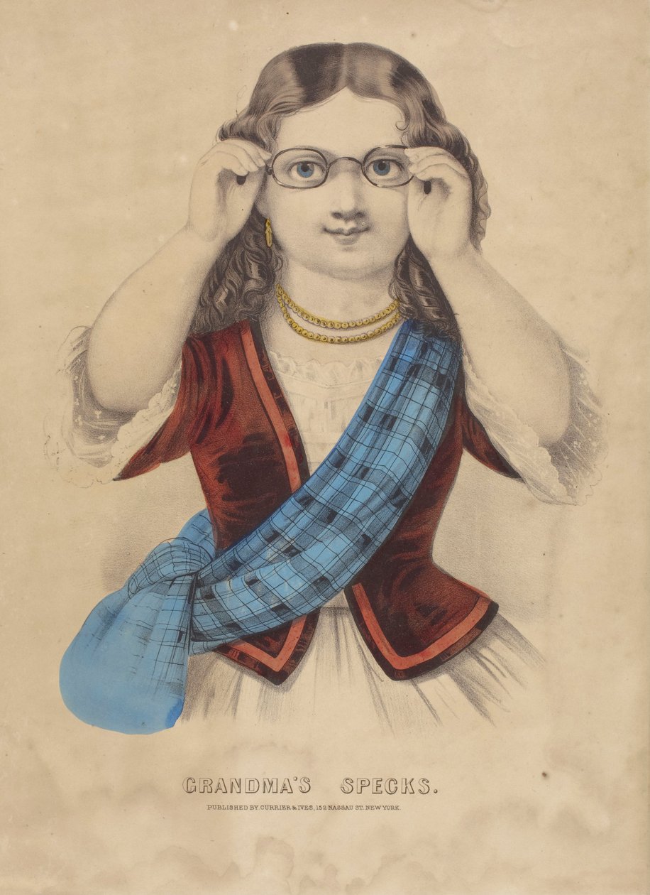 Omas "Brille" alkotó: Nathaniel Currier