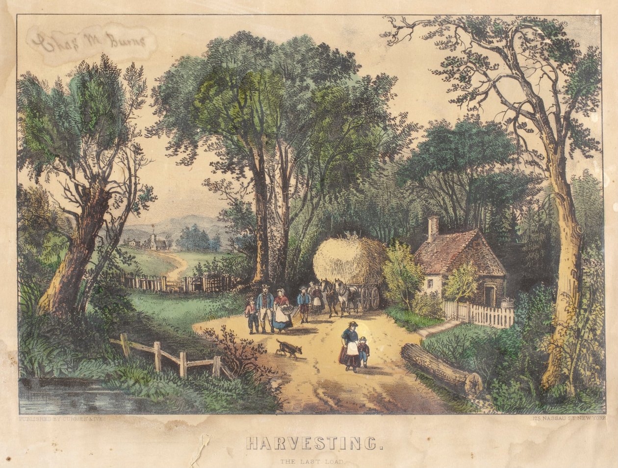 Aratás. Az utolsó rakomány alkotó: Nathaniel Currier