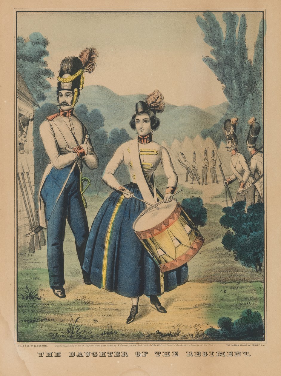 Jenny Lind alkotó: Nathaniel Currier