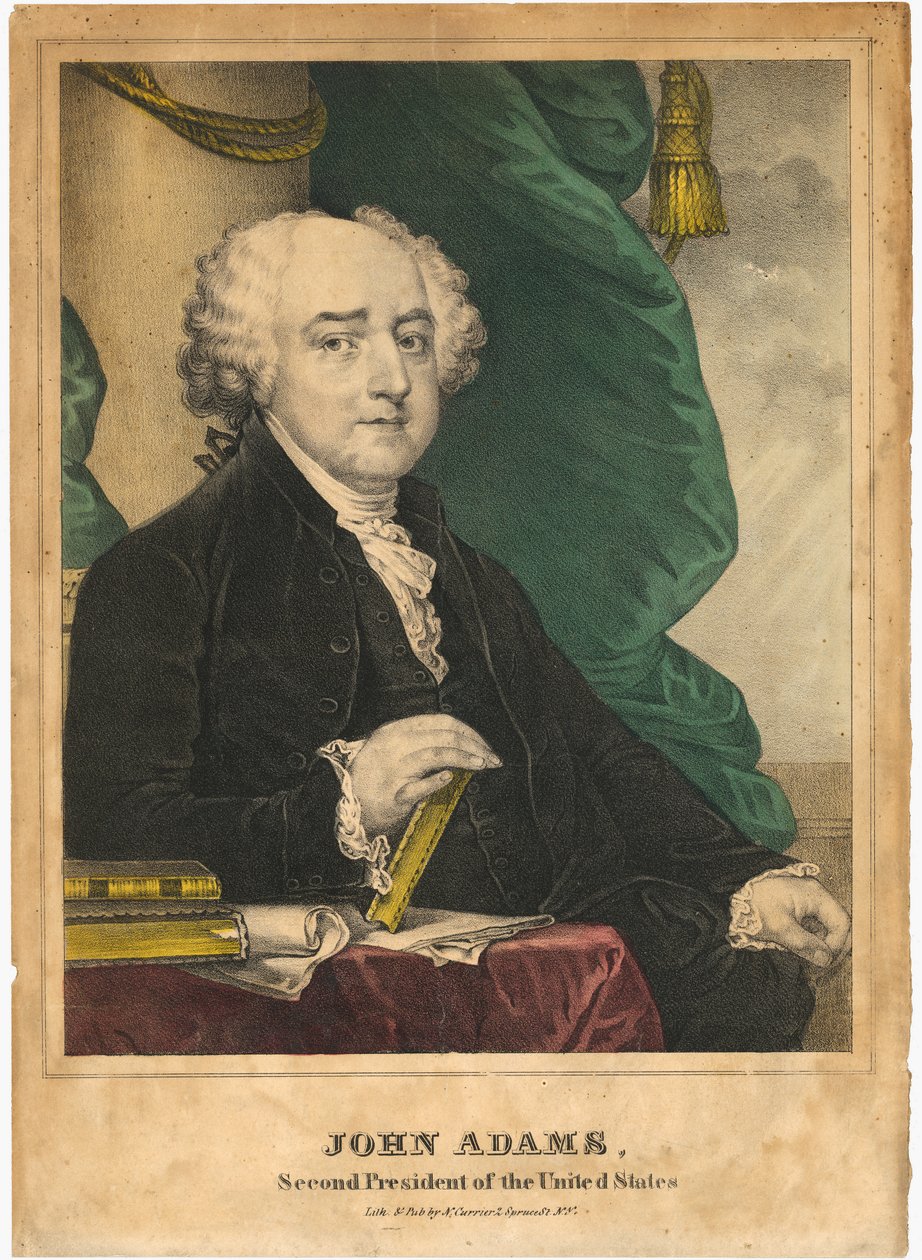 John Adams alkotó: Nathaniel Currier