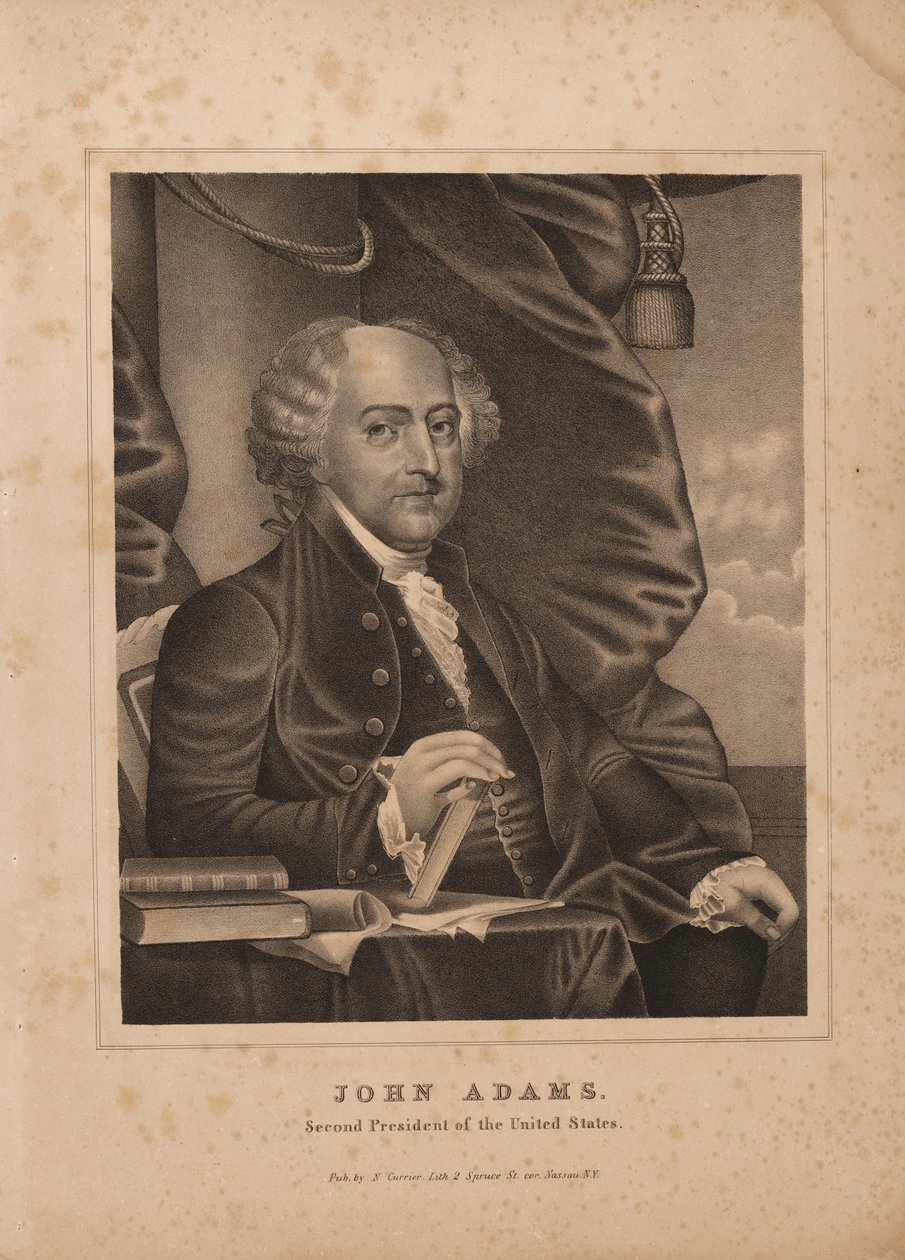 John Adams alkotó: Nathaniel Currier