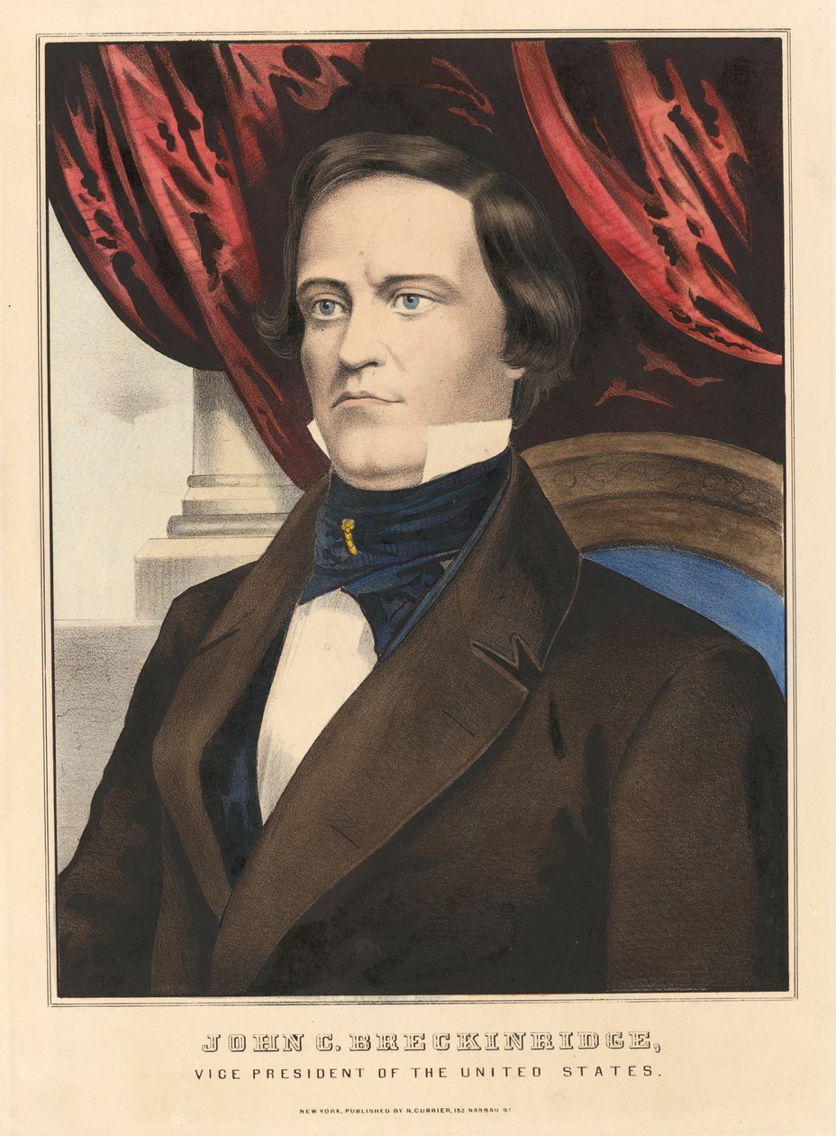 John Cabell Breckinridge alkotó: Nathaniel Currier