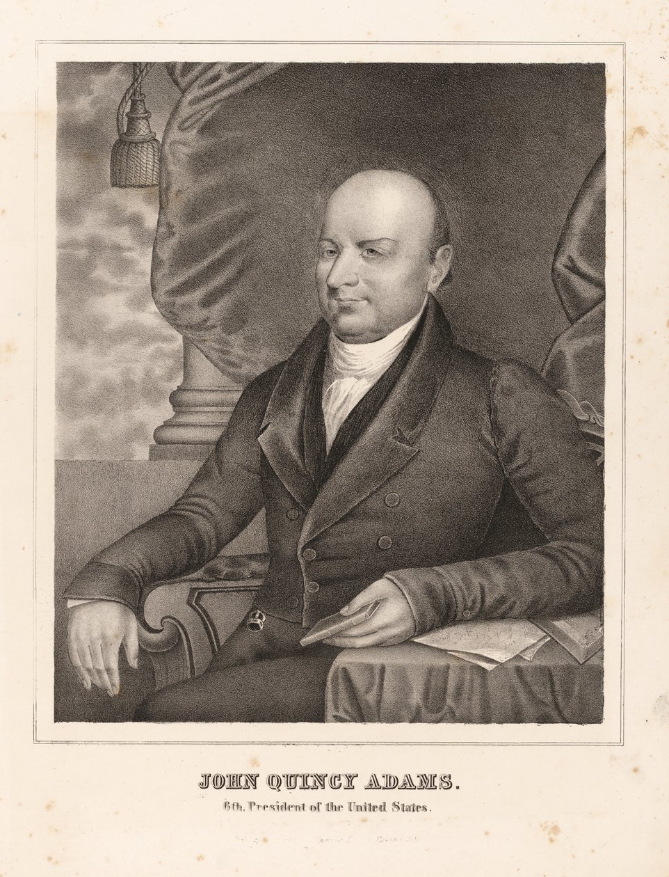 John Quincy Adams alkotó: Nathaniel Currier