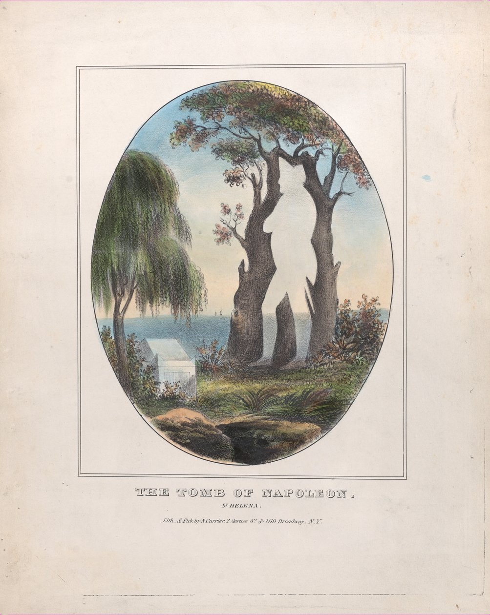 Napóleon sírja, 1833-88., 1833-88. alkotó: Nathaniel Currier