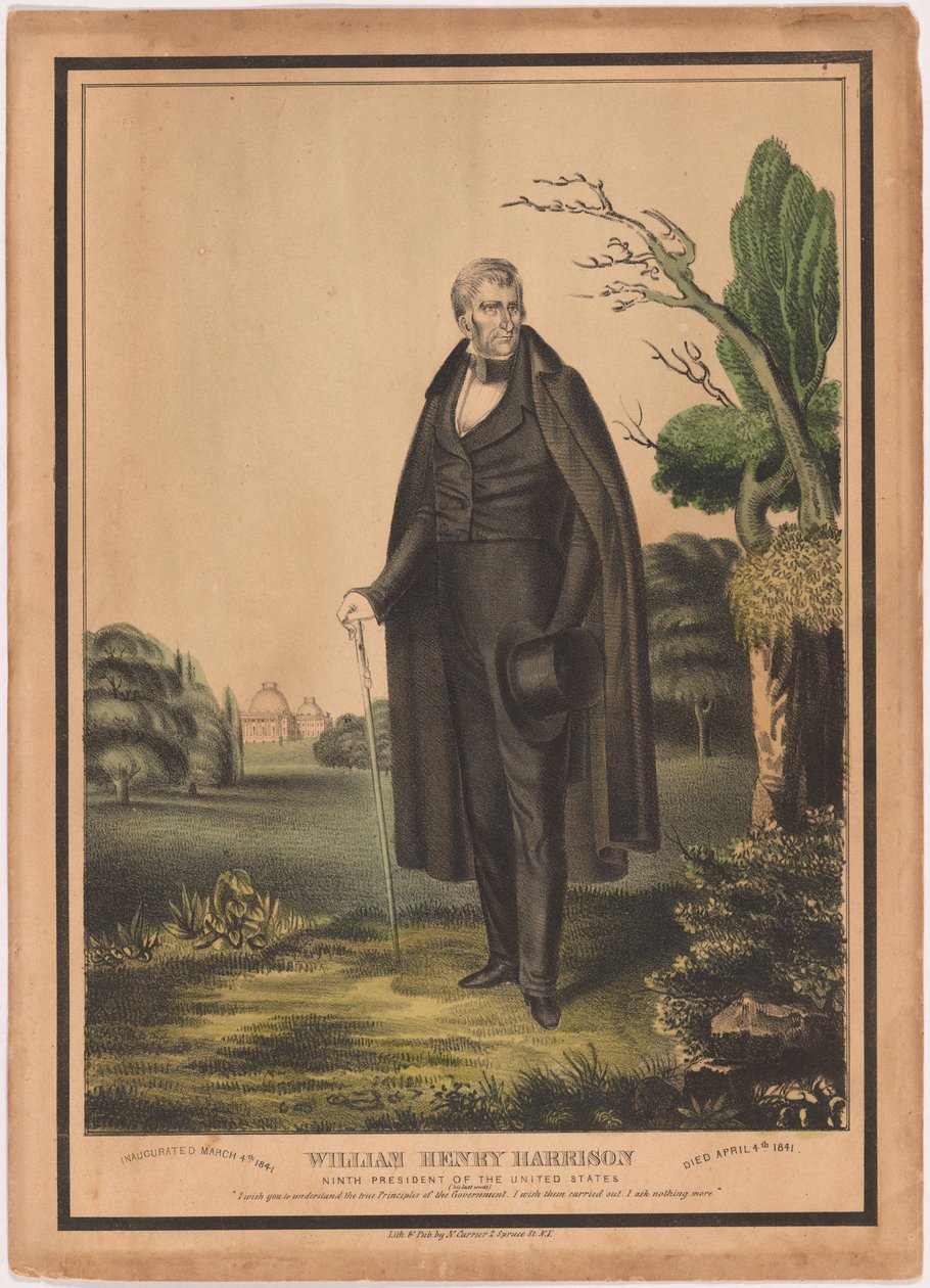 William Henry Harrison alkotó: Nathaniel Currier