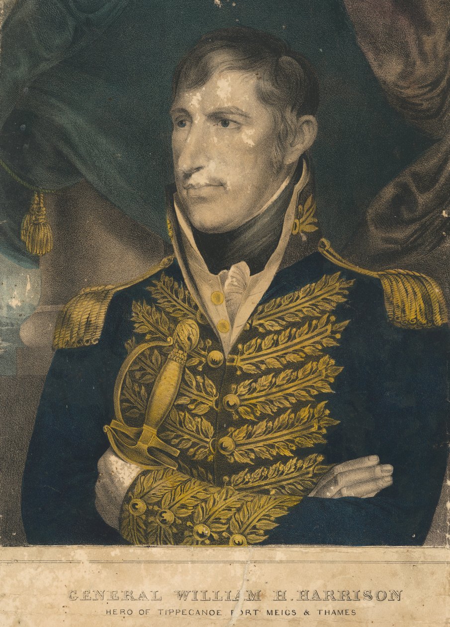 William Henry Harrison alkotó: Nathaniel Currier