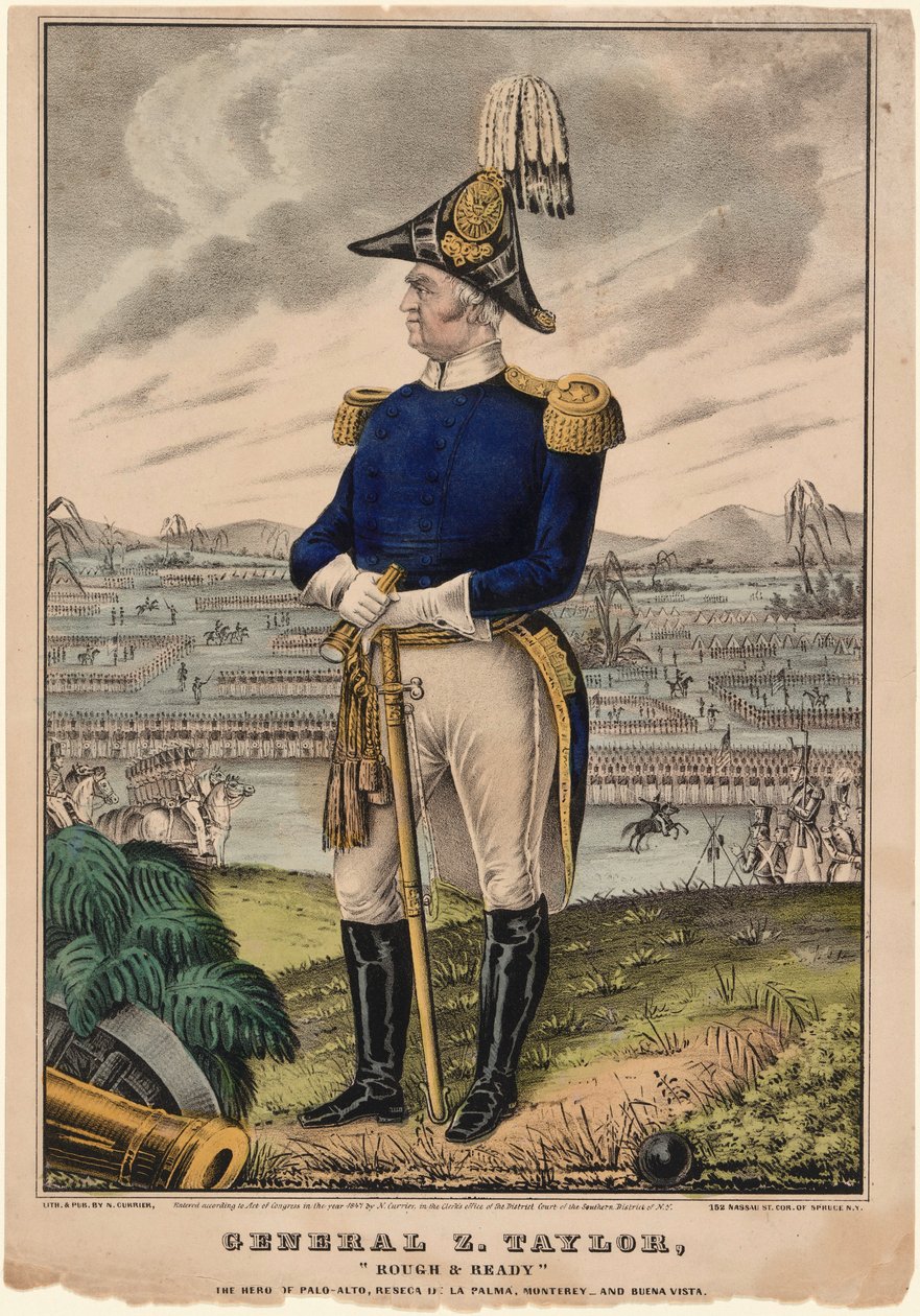 Zachary Taylor alkotó: Nathaniel Currier