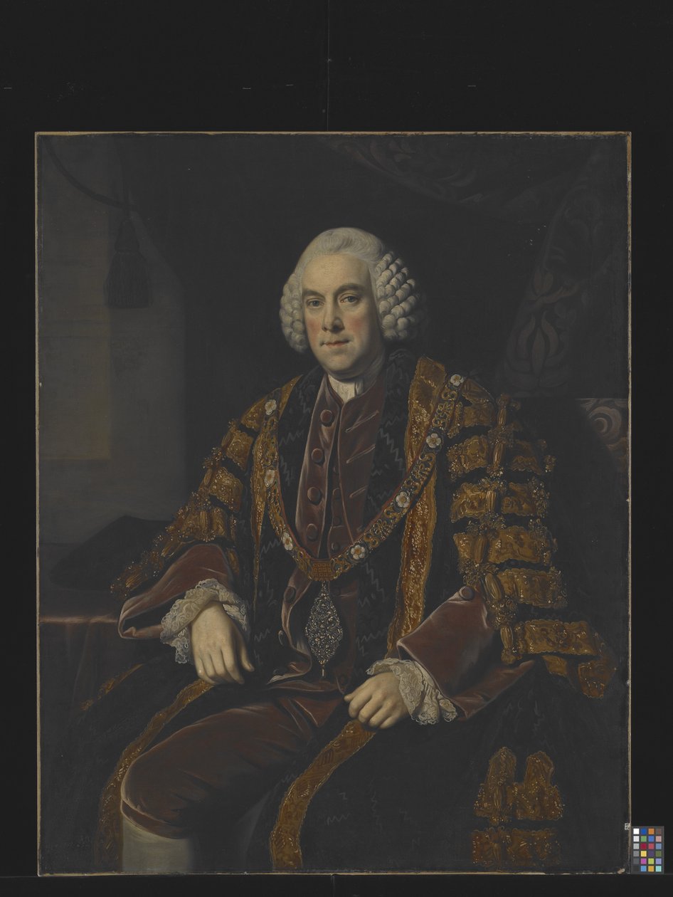 London főpolgármestere (olaj, vászon) alkotó: Nathaniel Dance
