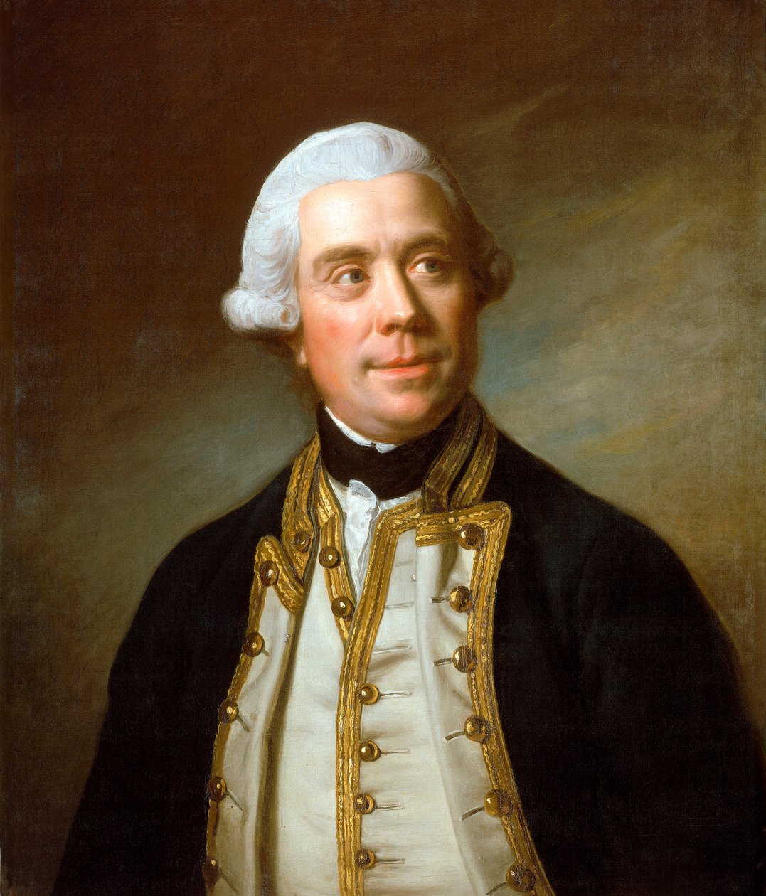 Samuel Barrington kapitány (1729-1800), 1770 körüli (olaj, vászon) alkotó: Nathaniel Dance