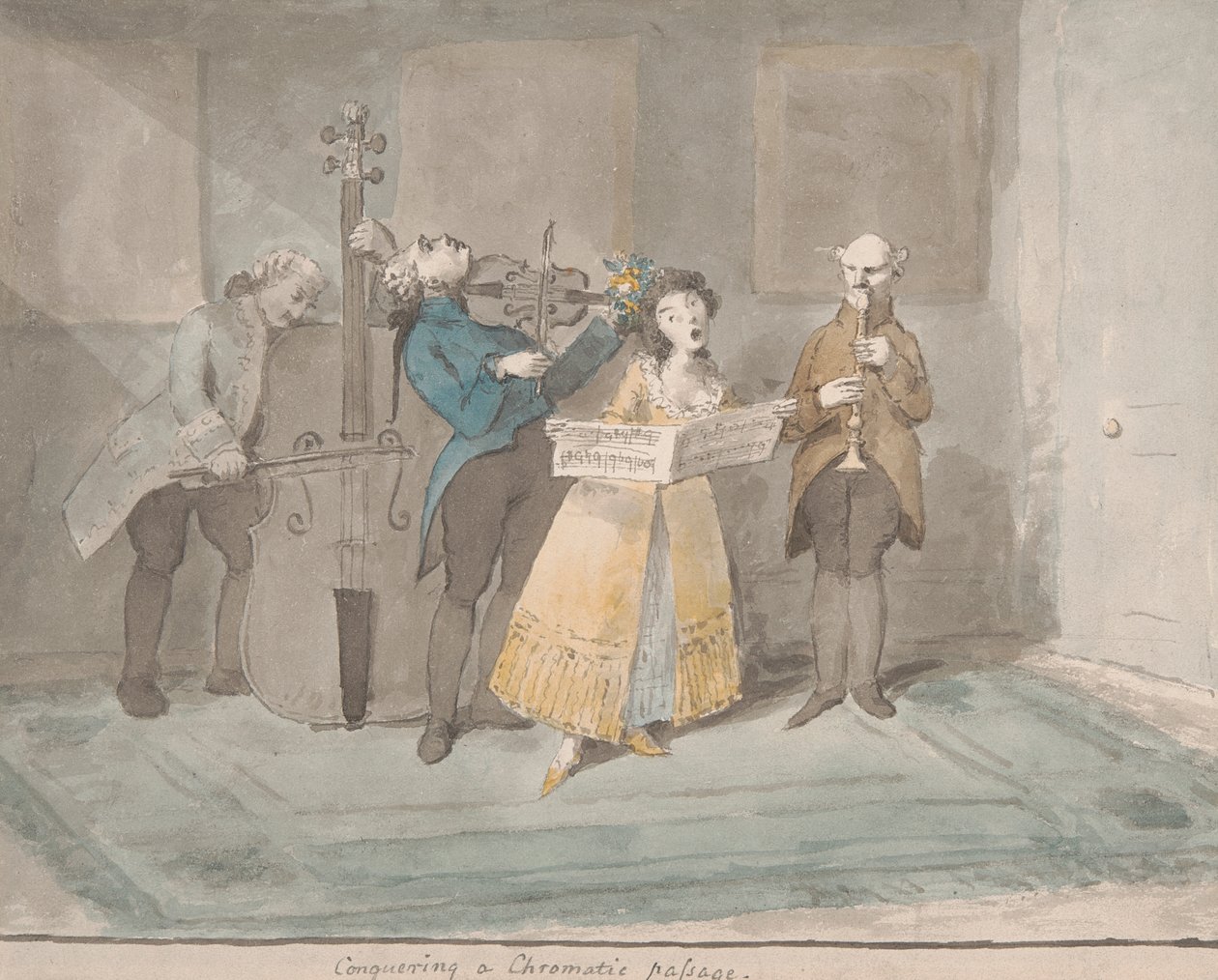 Egy kromatikus járat meghódítása alkotó: Nathaniel Dance