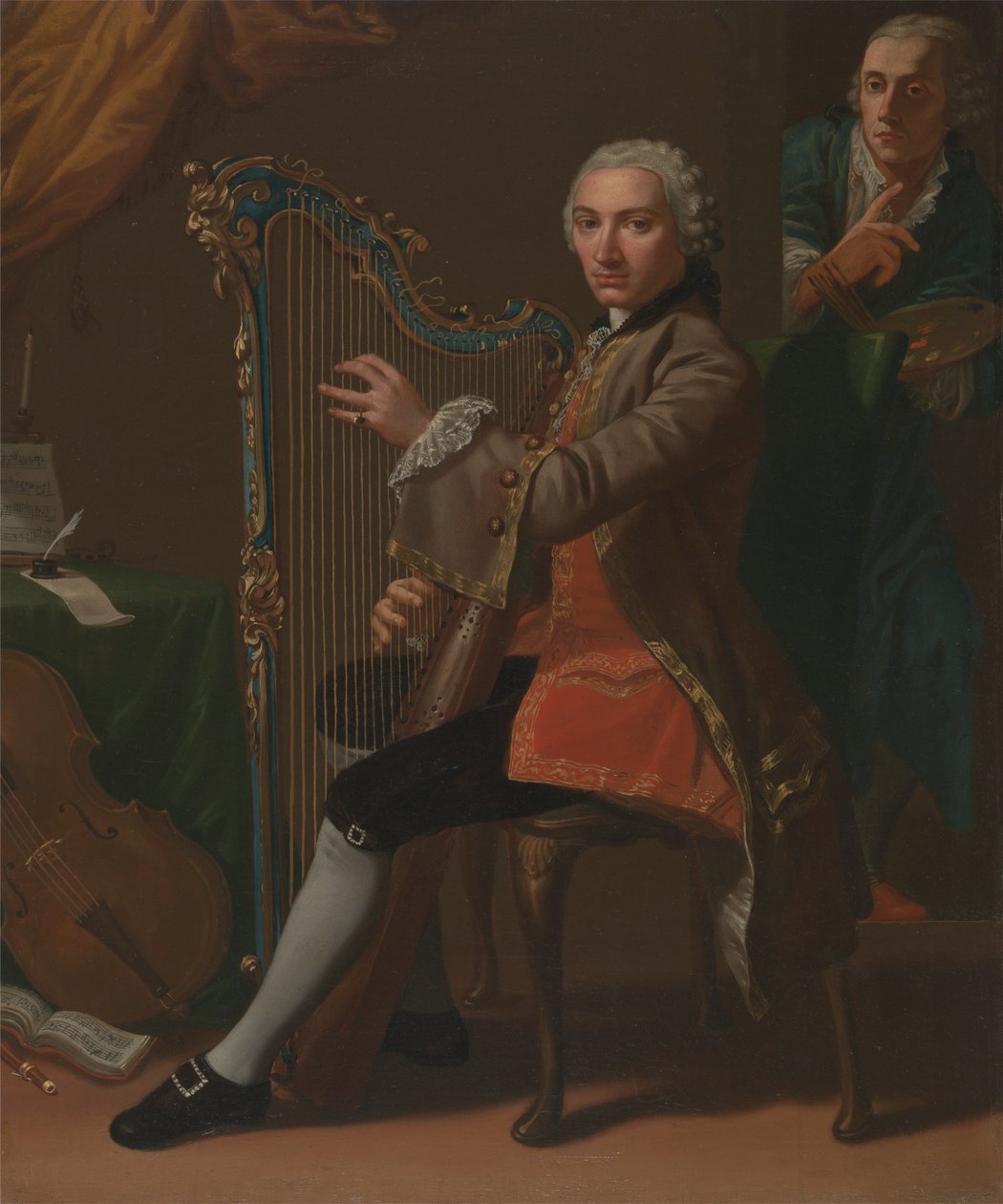 Cristiano Giuseppe Lidarti és Giovanni Battista Tempesti alkotó: Nathaniel Dance