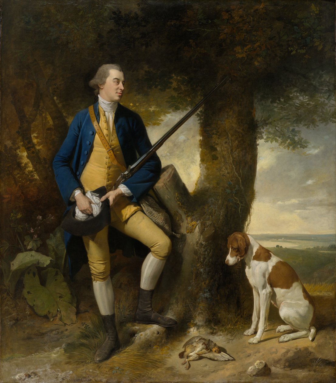 Oldfield Bowles (1740-1810), 1775-1780 körül (olaj, vászon) alkotó: Nathaniel Dance