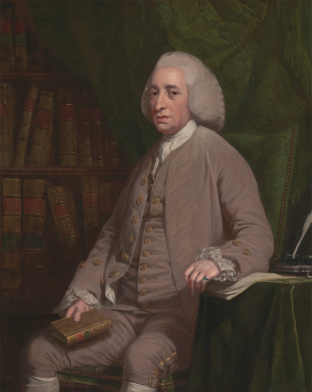 Tobias Smollett alkotó: Nathaniel Dance