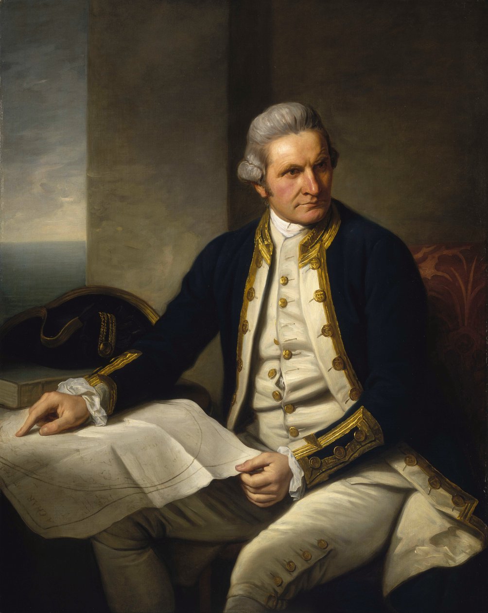 James Cook kapitány alkotó: Nathaniel Dance Holland