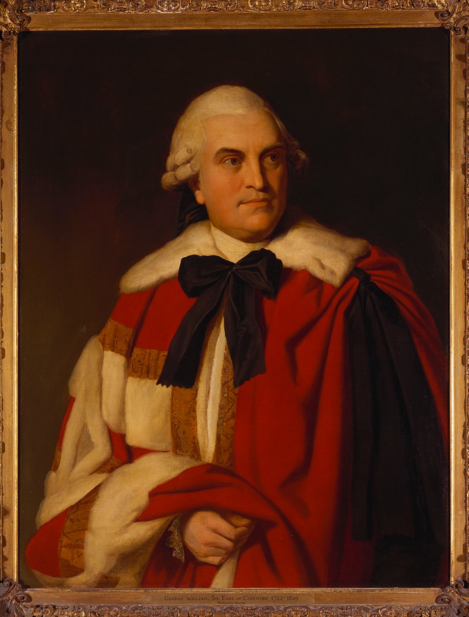 George William, Coventry 6. grófjának portréja Peer
