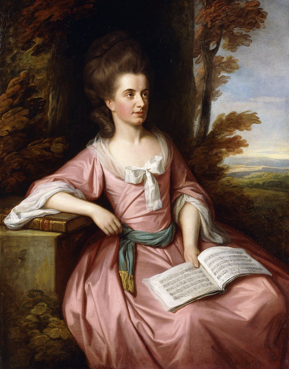 Martha Ray portréja alkotó: Nathaniel Dance Holland