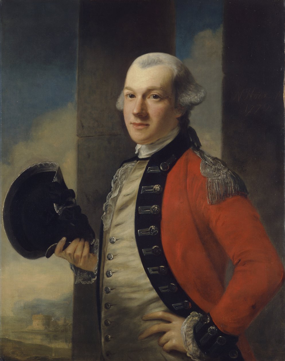 Thomas Aubrey ezredes alkotó: Nathaniel Hone