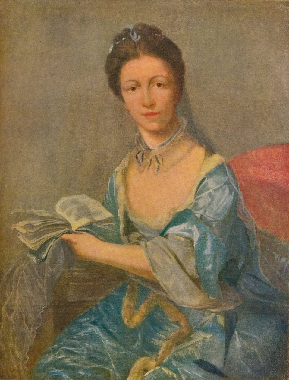 Fanny Burney Mme. DARBlay, c1780, 1920. alkotó: Nathaniel Hone