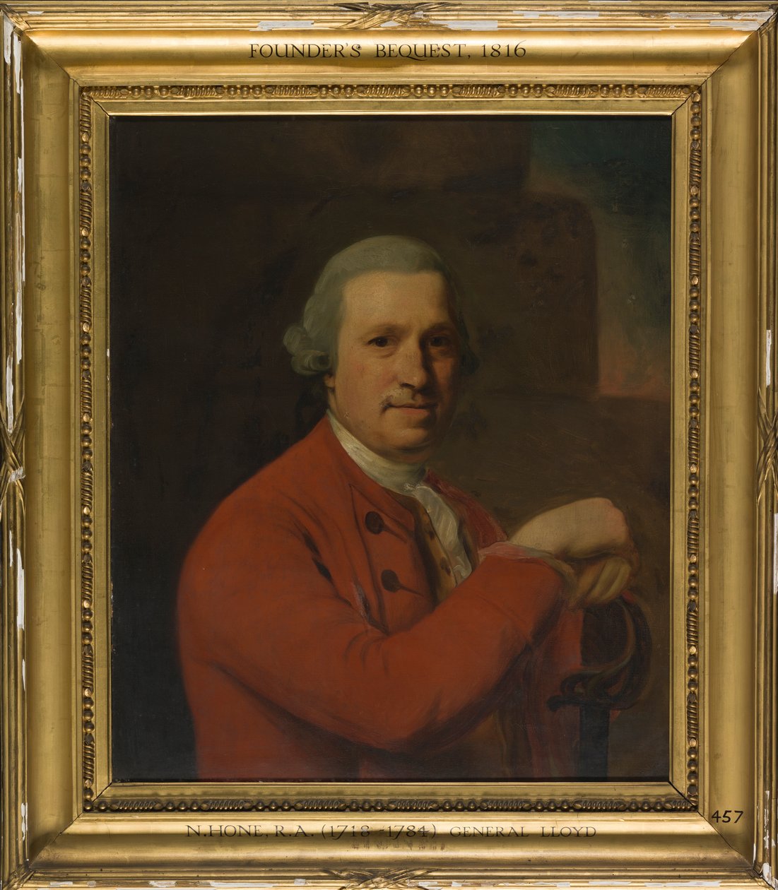 Lloyd tábornok, 1773 alkotó: Nathaniel Hone