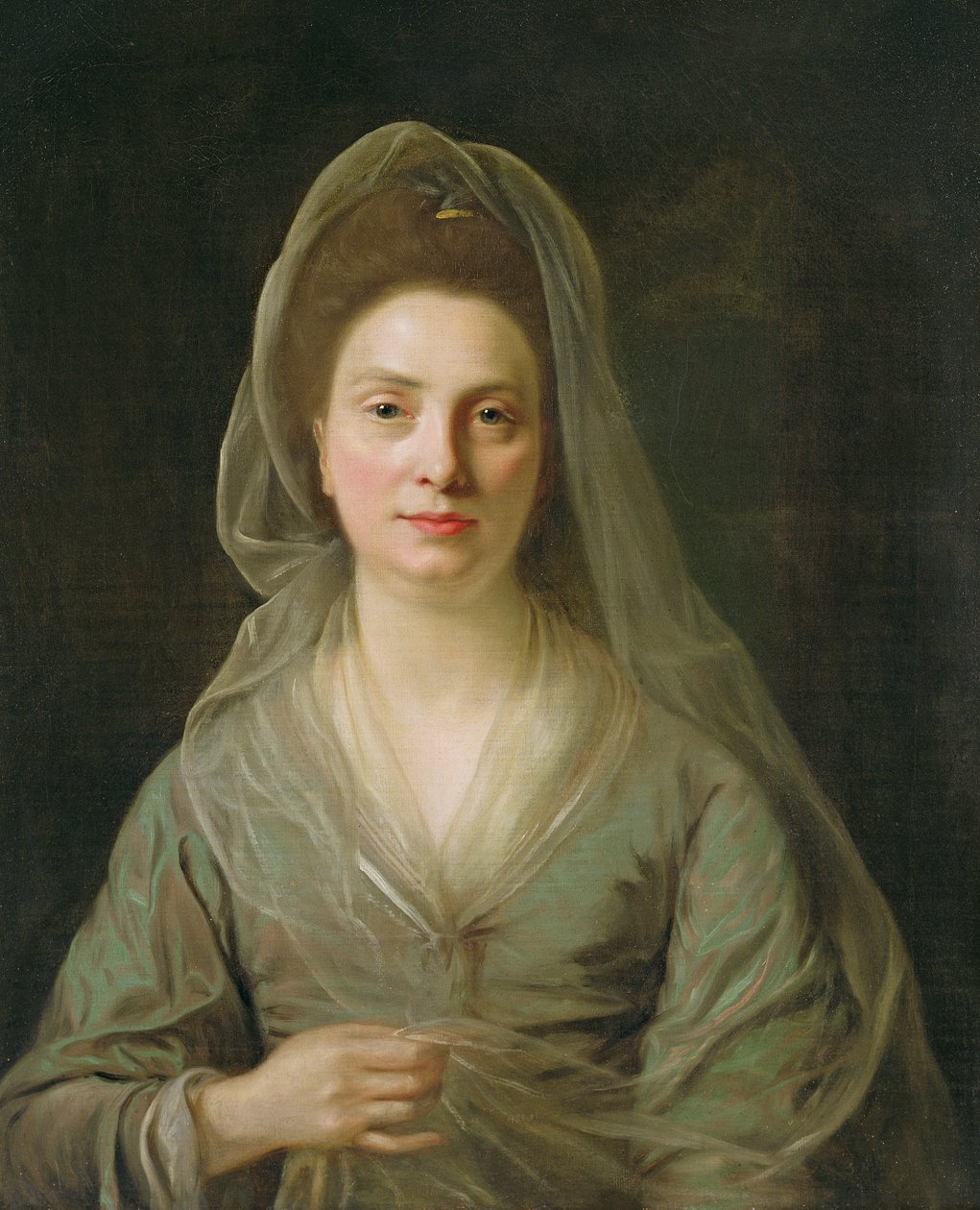 Benjamin Cole asszony, 1776 körül alkotó: Nathaniel Hone