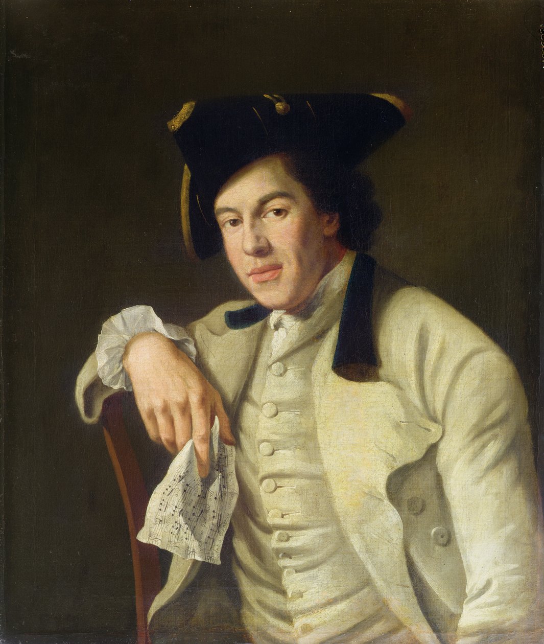 Charles Lee Lewis portréja (1740-1803) alkotó: Nathaniel Hone
