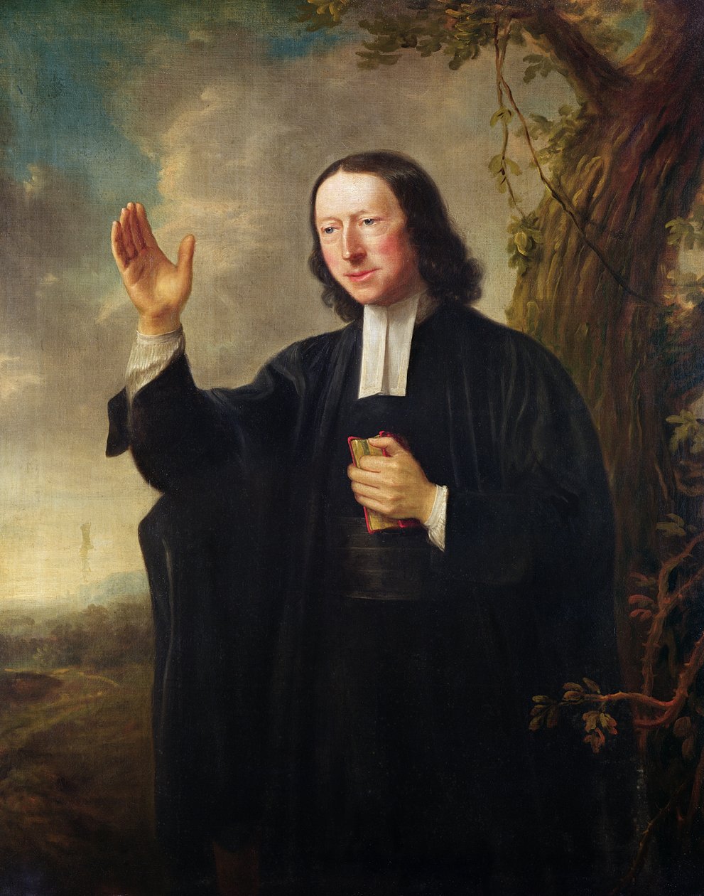 John Wesley portréja, 1766 körül (olaj, vászon) alkotó: Nathaniel Hone