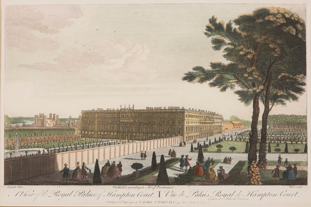 Hampton Court királyi palotája alkotó: Nathaniel Parr