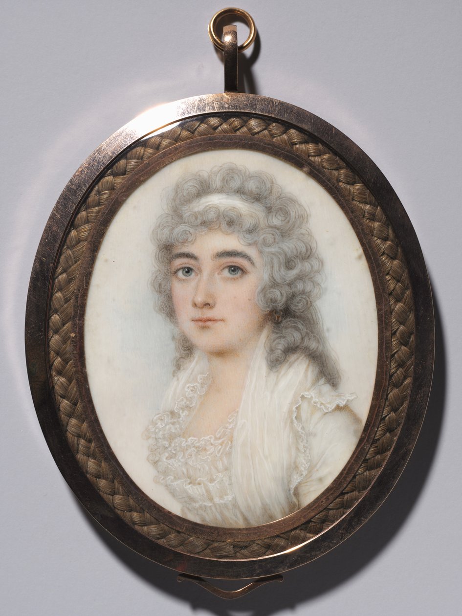Női portré, c. 1795. alkotó: Nathaniel Plimer