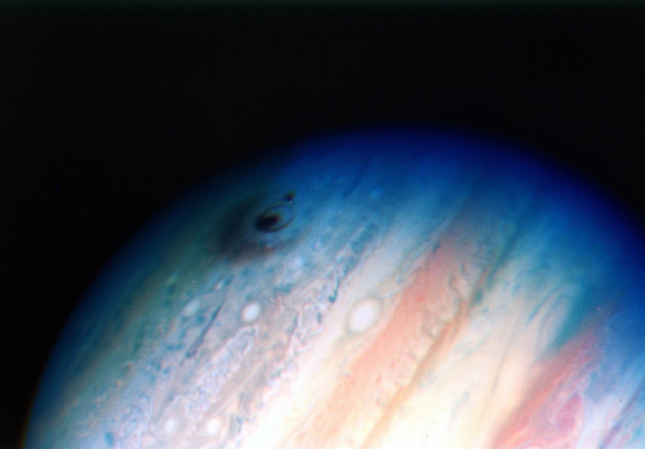 Shoemaker-Levy üstökös, 1994. Becsapódás a Jupiterrel 1994. július 20. NASA fénykép. alkotó: National Aeronautics and Space Administration National Aeronautics and Space Administration