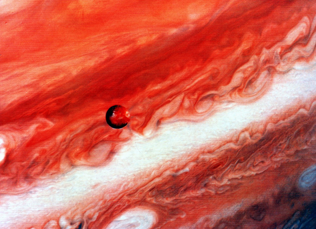 A Jupiter mozaikja és belső műholdja. NASA fénykép. alkotó: National Aeronautics and Space Administration National Aeronautics and Space Administration