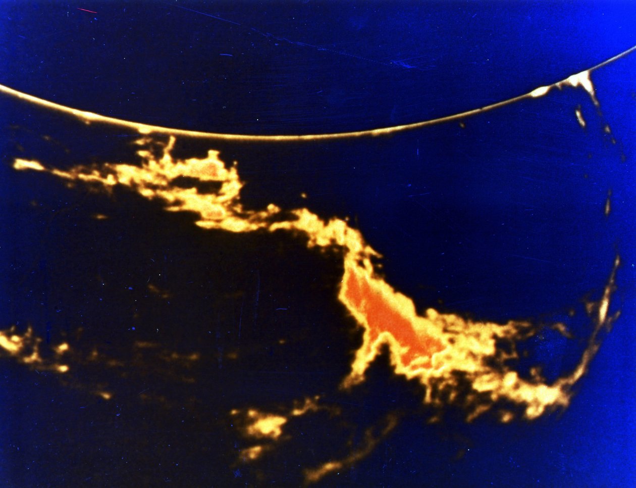 Napkitörés – röntgenfelvétel. NASA fénykép. alkotó: National Aeronautics and Space Administration National Aeronautics and Space Administration