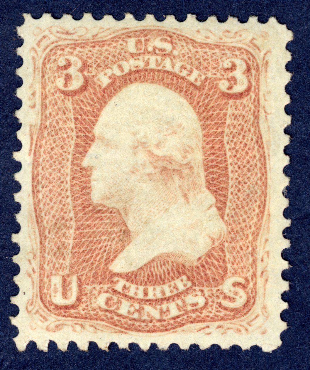 3c Washington kislemez, 1861. alkotó: National Bank Note Company