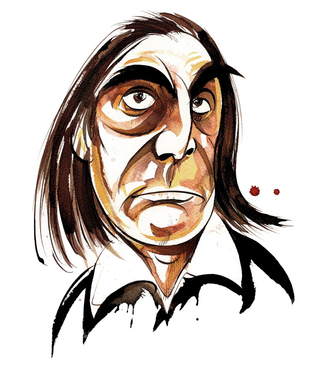 Alfred Schnittke - színes karikatúra alkotó: Neale Osborne