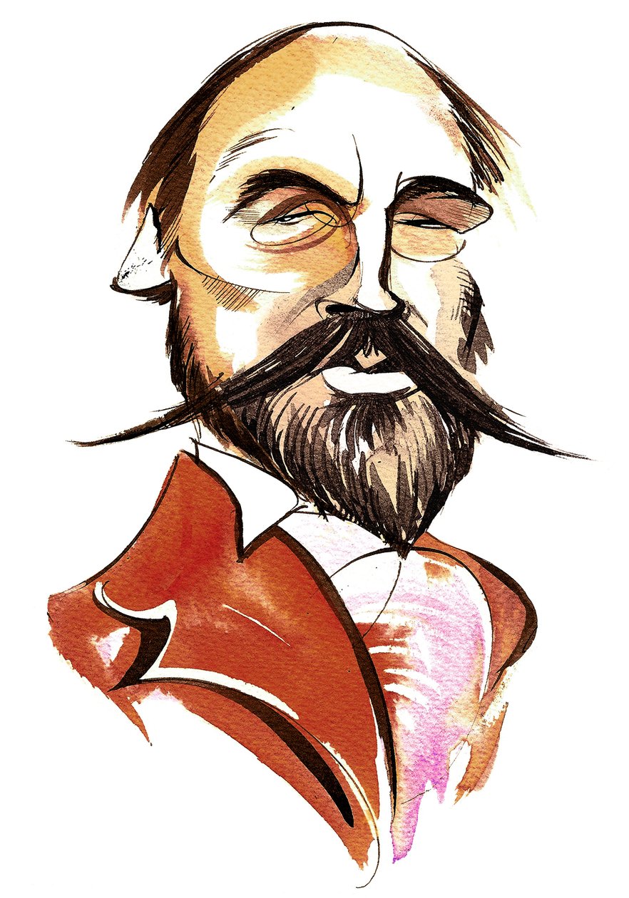 Anatolij Liadov - színes karikatúra alkotó: Neale Osborne