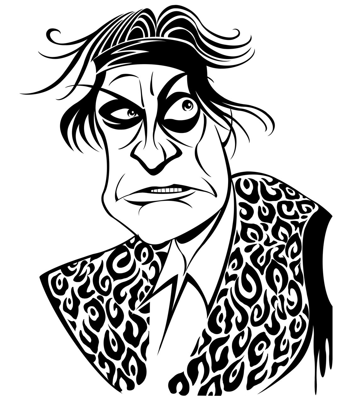 Antonin Artaud mint Marat, 2019 alkotó: Neale Osborne