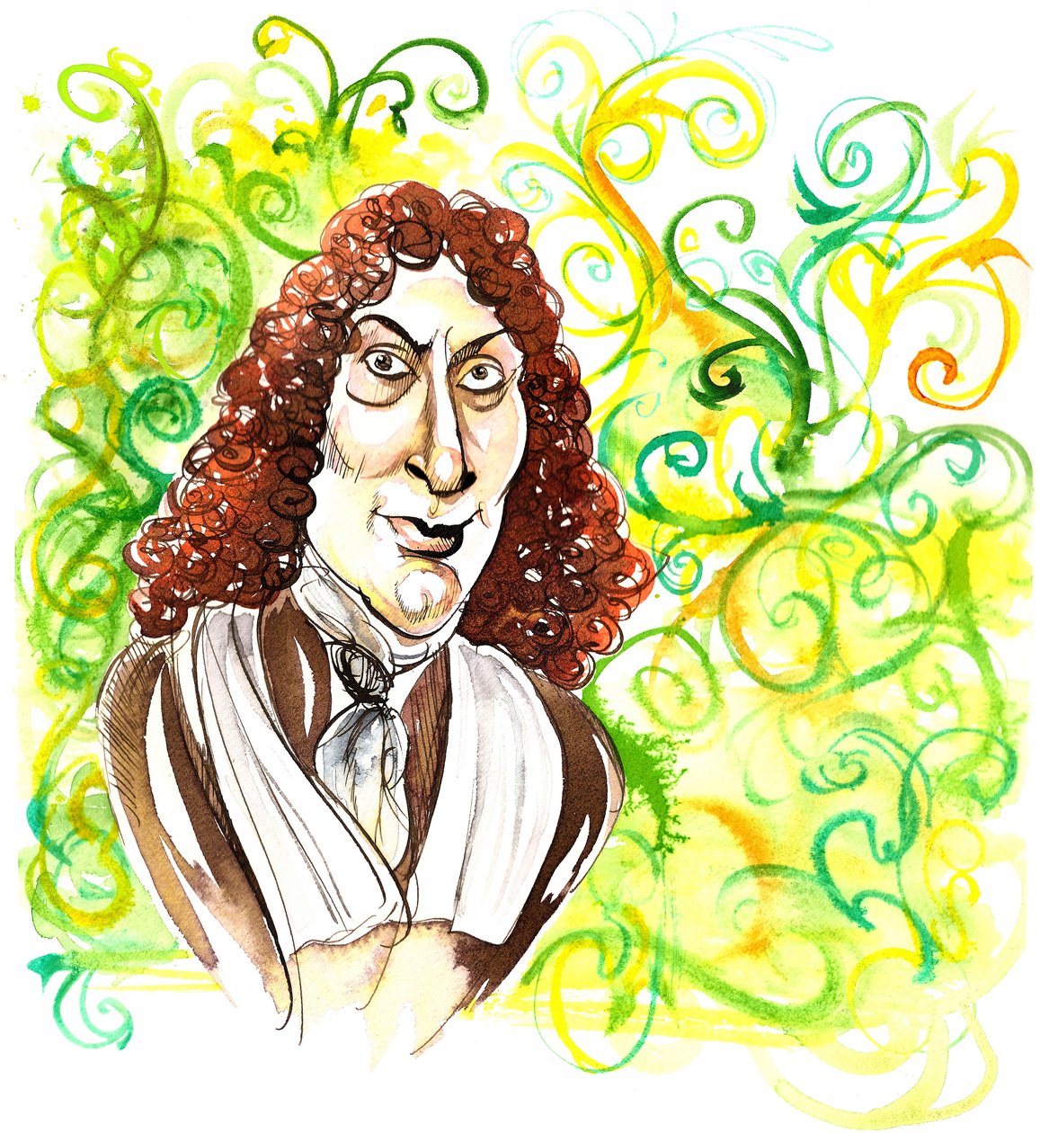 Arcangelo Corelli - karikatúrák alkotó: Neale Osborne